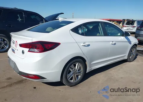 2019 Hyundai Elantra Sel z USA, uszkodzony, nr VIN 5NPD84LF0KH424169